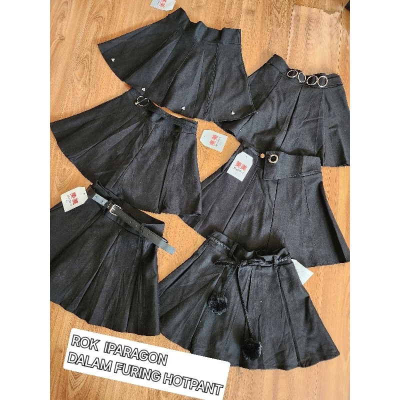 Rok mini import/rok korea teebaru/rok haruka hitam