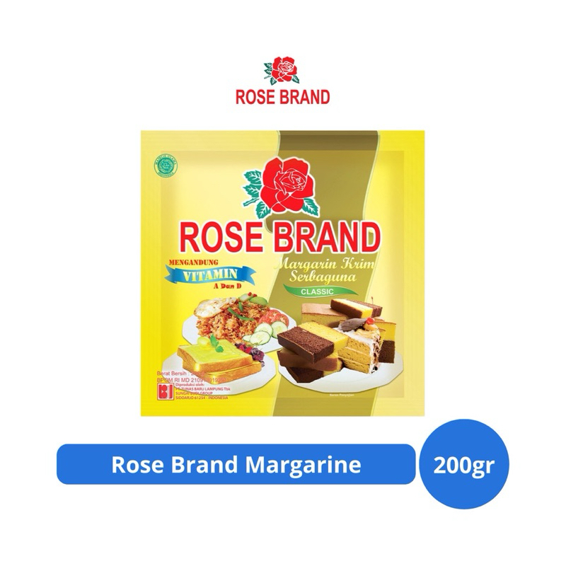 

Rose Brand Margarine Krim 200gr