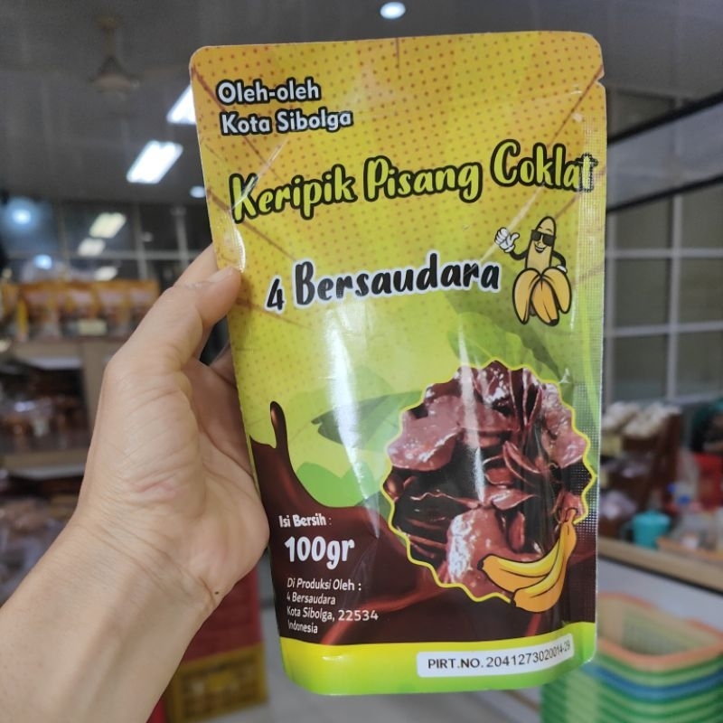 

Keripik Pisang Coklat 4 Bersaudara