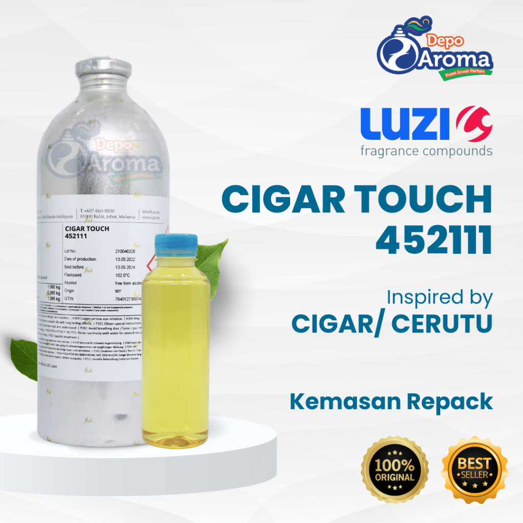 PARFUM BIBIT MURNI - CIGAR TOUCH 452111 - REPACKING - LUZI