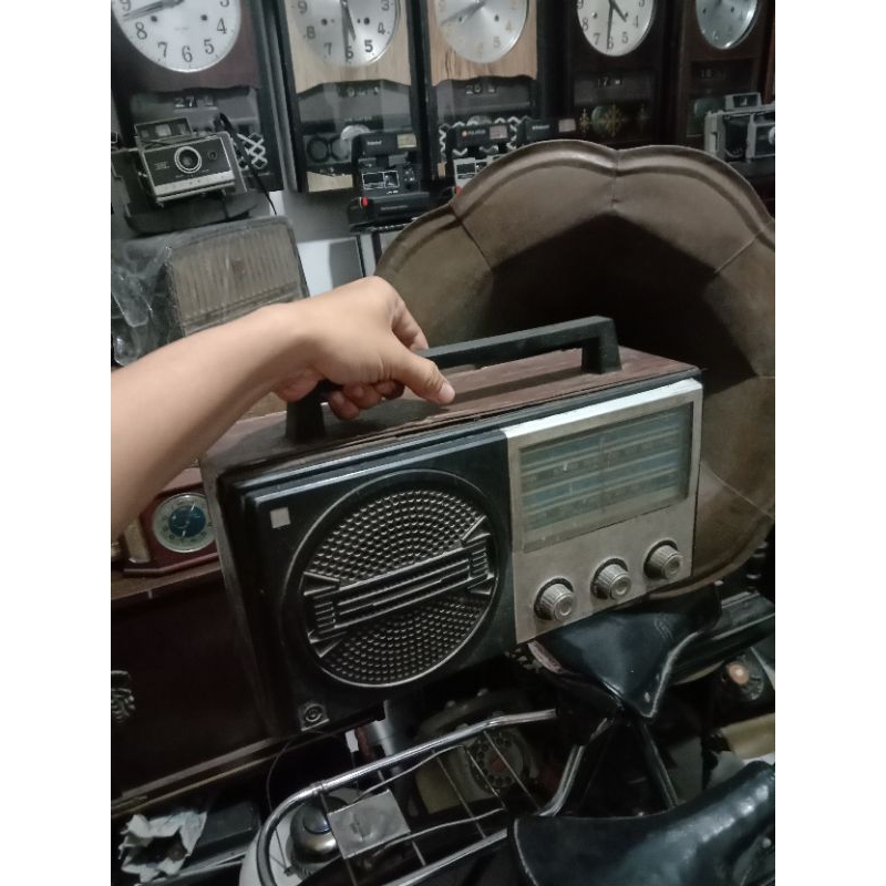 Radio jadul Radio Antik Lawas Radio kayu Kuno