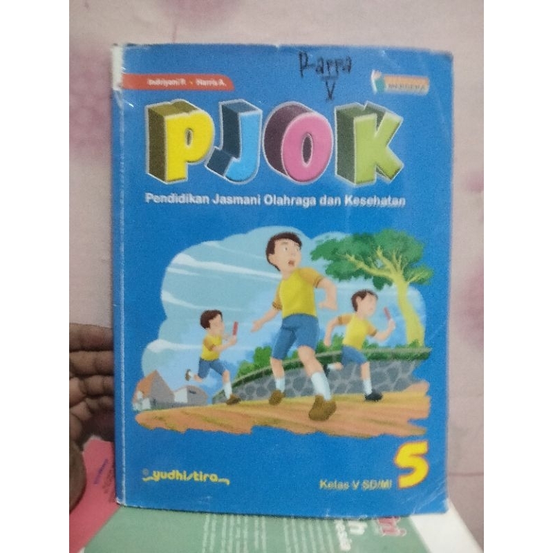 buku pjok/penjasorkes/penjaskes kelas 5 V sd mi yudhistira kurikulum merdeka