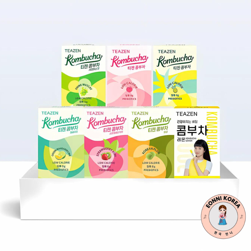 

[READY STOCK] Teazen Kombucha Peach / Mango Guava / Shine Muscat / Pineapple / Plum (1 pcs)