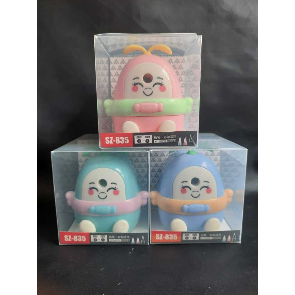 

RAUTAN PENSIL PUTER SAYUR SZ-835 UNIQ/NEW DGN 3SETTINGN PERUNCING/TJAM-SEDANG-KASAR