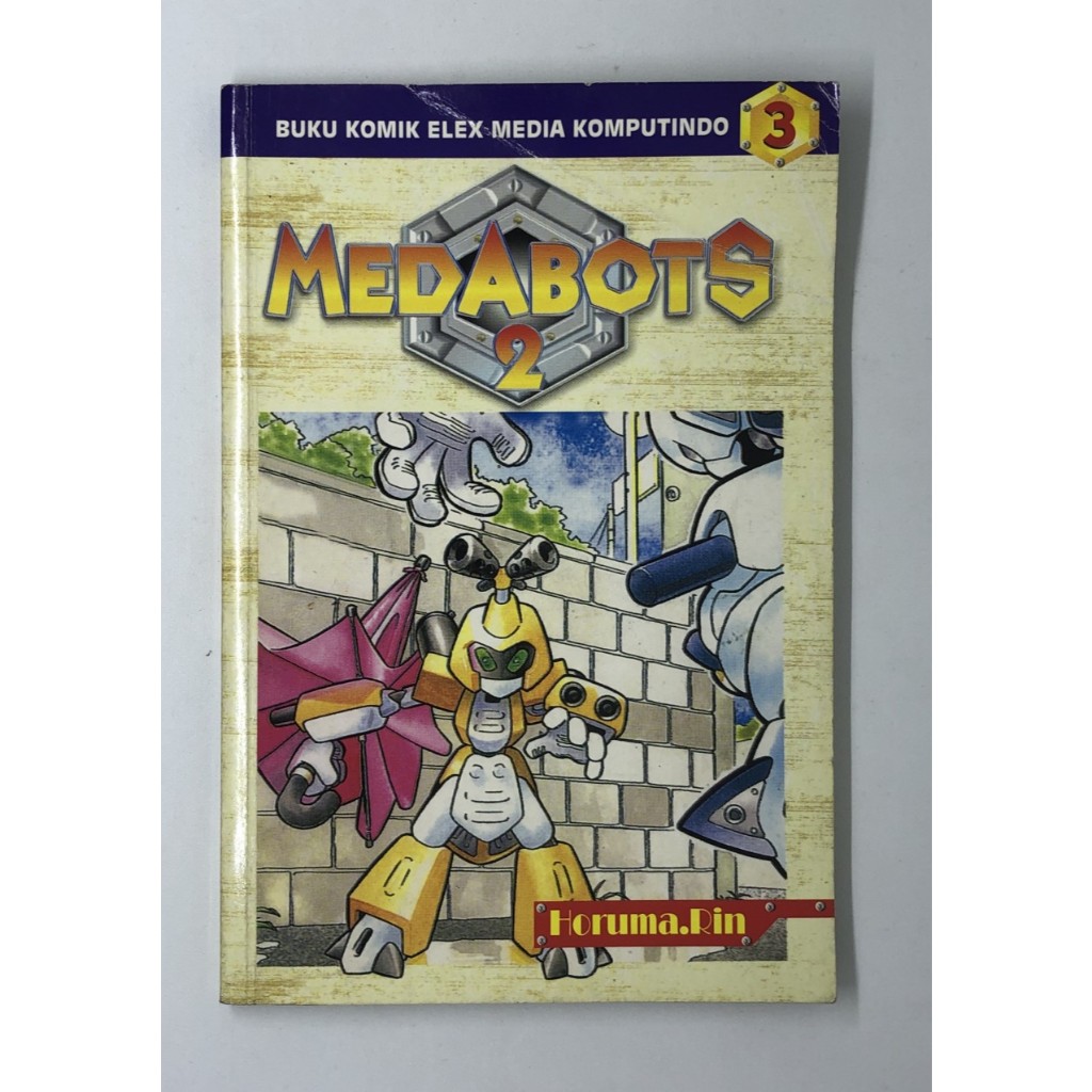 Buku Komik Remaja MEDABOTS 2 Comic Book Anak Robot Original Satuan