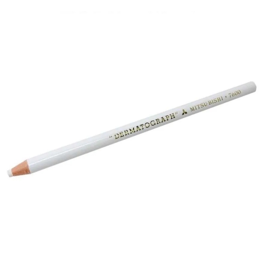 

Pensil Rautan Kaca 7600 Dermatograph Mitsubishi Putih