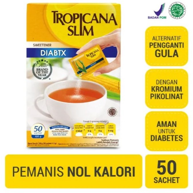 

TROPICANA SLIM DIABETIC 5O S