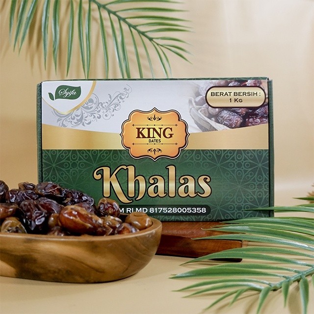 

500gr king dates kurma khalas - 500gr