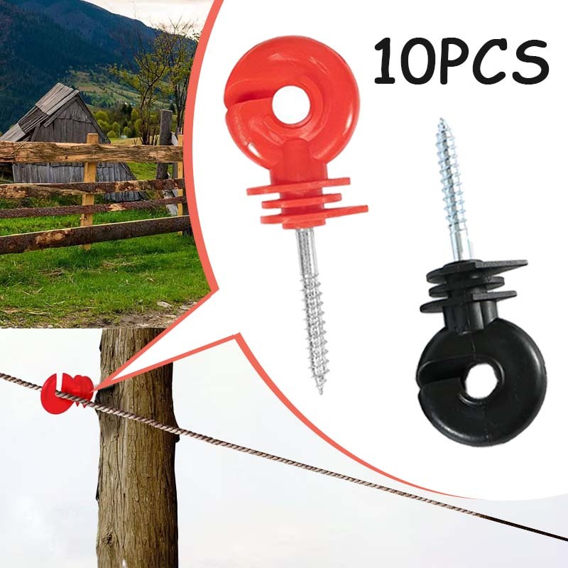 10pcs Ring Insulator Pagar Listrik Ring Kabel Listrik Insulator Pagar Listrik Accessories Electric