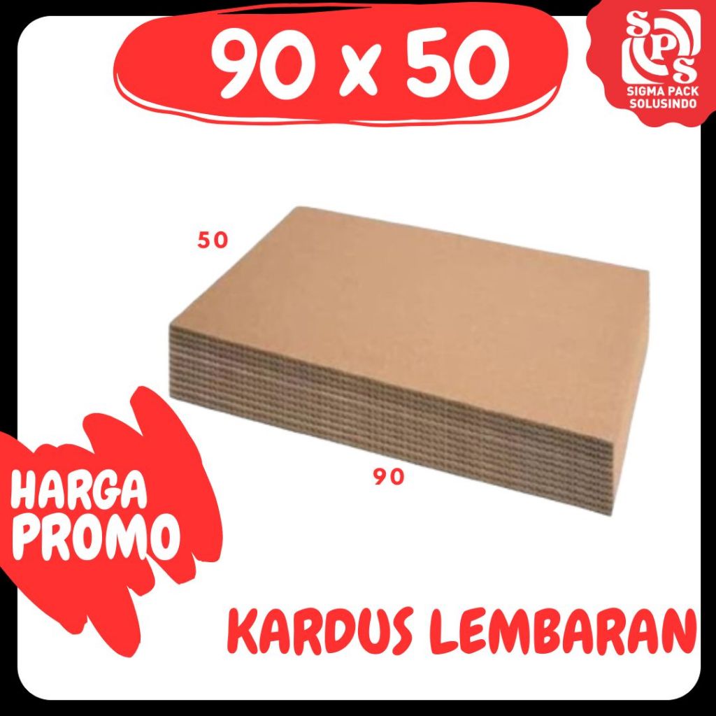

Kardus Lembaran 90x50 / 50x80 / 50x70 / 50x60 Sheet Polos Single Wall Packing Karton Coklat Warna Packing