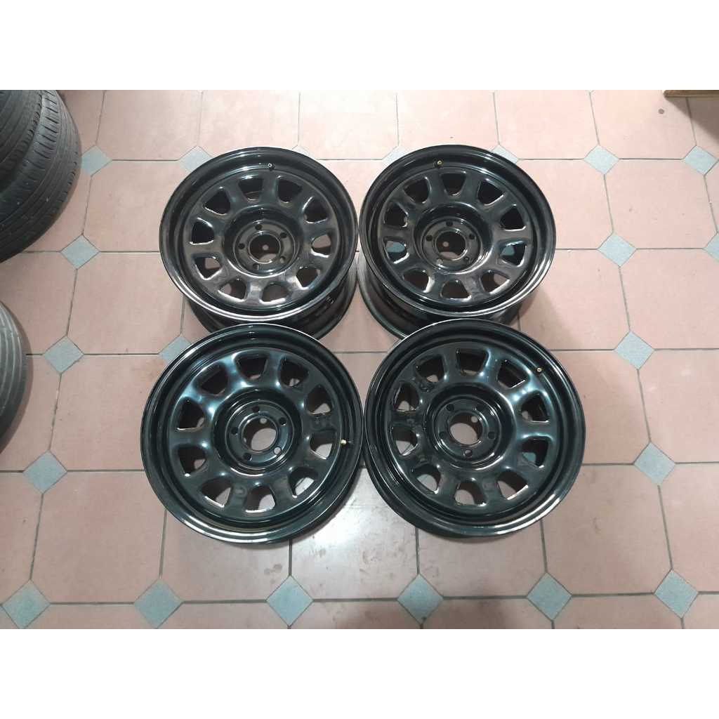 DIJUAL VELG SEKEN RESING KALENG MOKUPO RING 17X8 ET 15 PCD 5X114