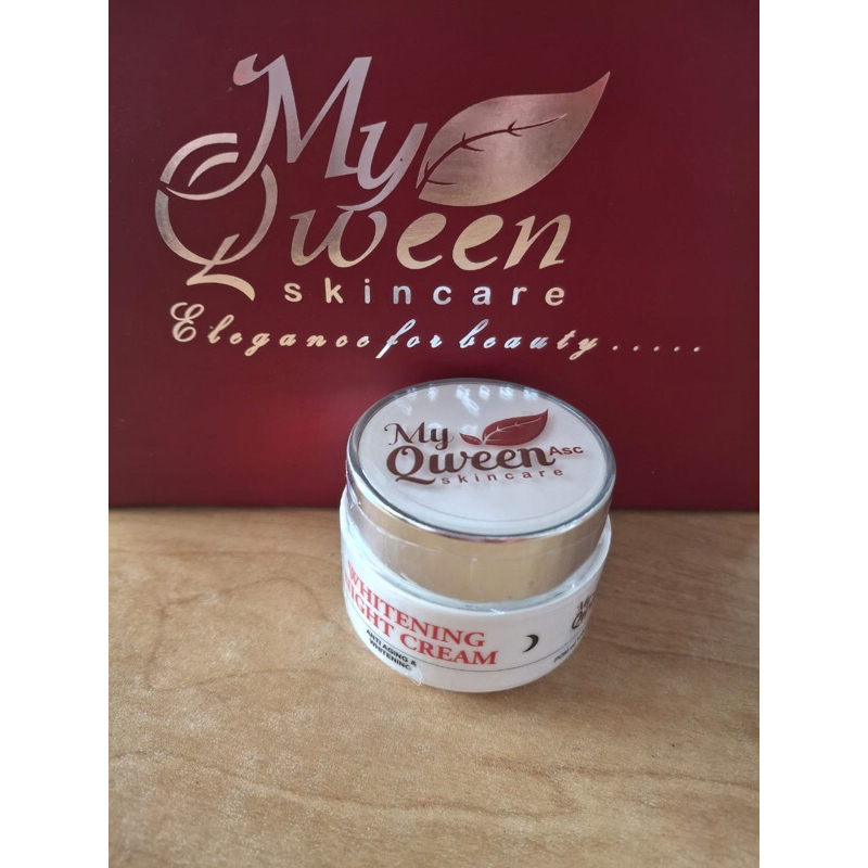KEMASAN BARU MY QWEEN IM QWEEN ASC CREAM MALAM ECERAN