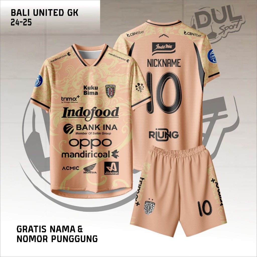 Jersey Bali United GK Pink 24/25