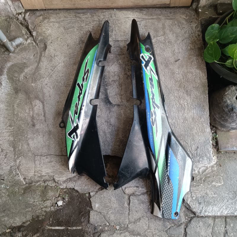 cover bodi body belakang honda supra x fit lama original copotan