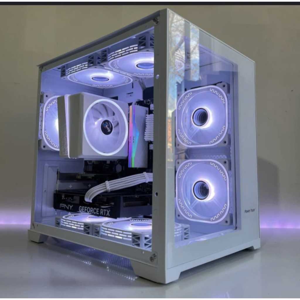 Pc Gaming Rakitan i5 11400F I GTX 1050Ti I SSD+HDD Gaming Design
