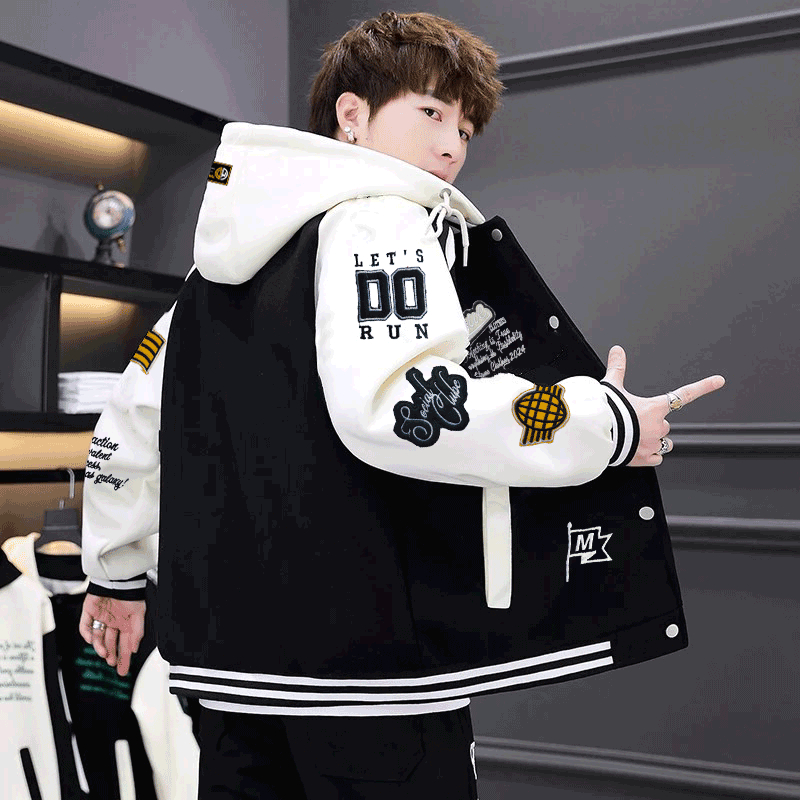 Jaket Varsity Baseball Full Bordir - Jaket Bomber Varsity Vintage - Jaket Baseball Pria New Arival -