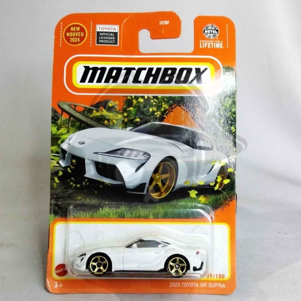 DIECAST MATCHBOX REAL CARS MATCHBOX 2023 TOYOTA GR SUPRA, DIECAST TOYOTA SUPRA