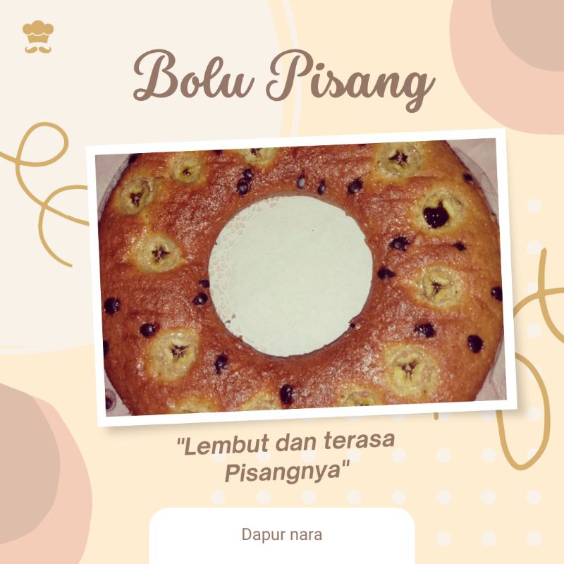 

bolu pisang/bolu pisang enak/bolu pisang lembut/bolu pisang ukuran 22