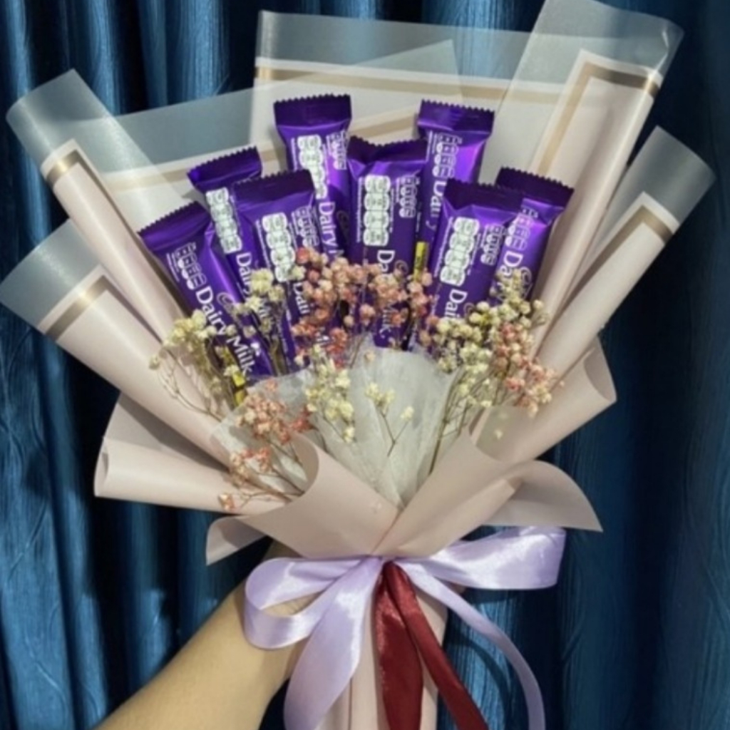 

Buket Coklat Cadbury custom mewah ready surabaya