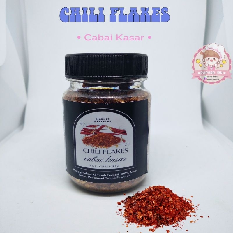 

Cabai Giling Kasar 100% Murni - Bumbu Spesial untuk Masakan Anda - Spices, Tanpa Campuran Bahan Kimia, Tanpa Pengawet, 60gram