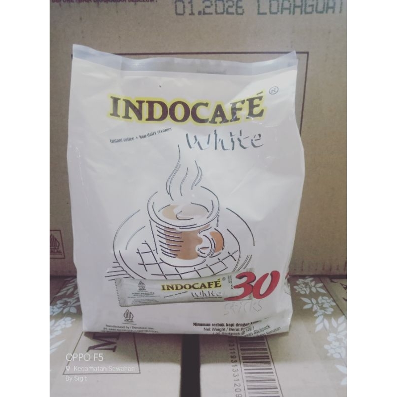 

Indocafe White 30 Stick (No Sugar)