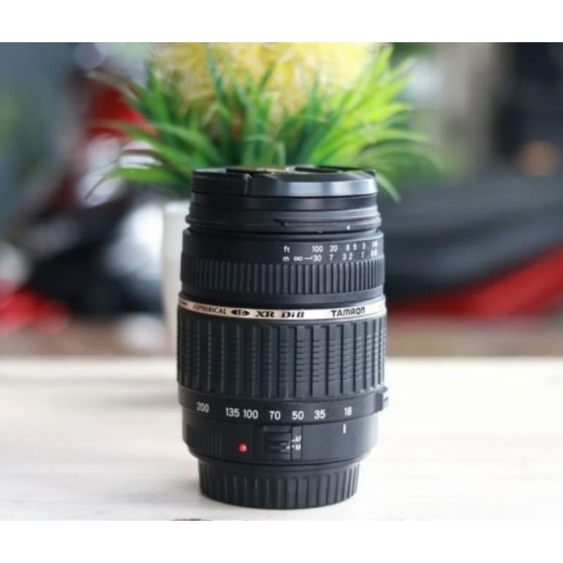 Lensa Telle Canon Tamron 18-200mm