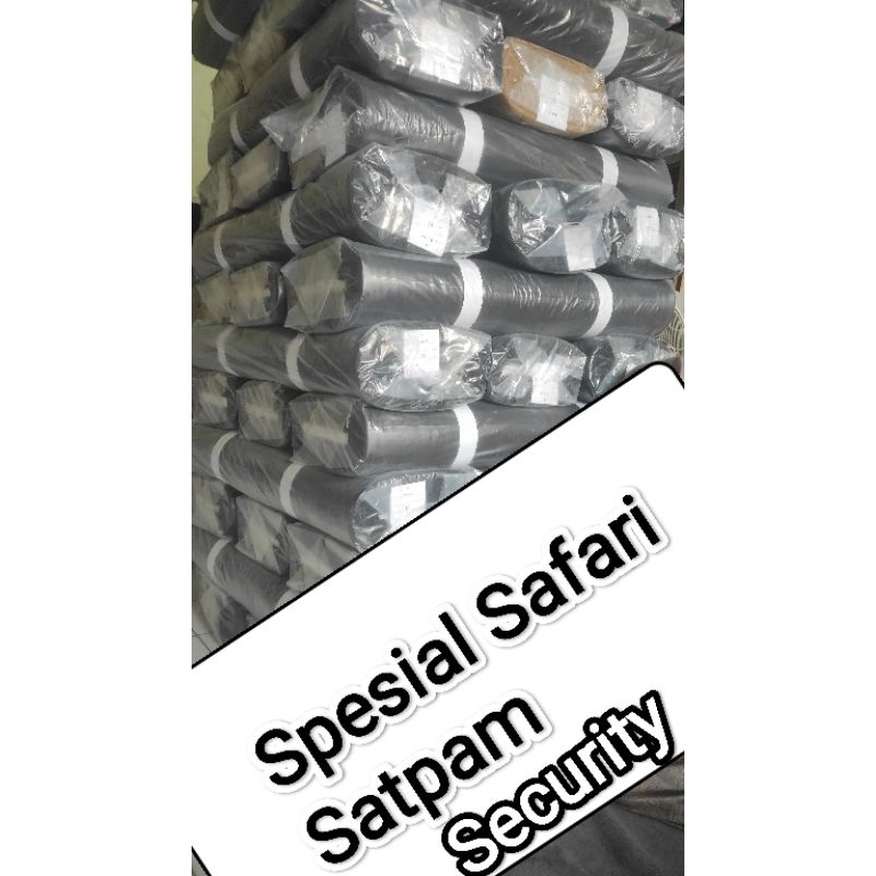 Kain Bahan Arahan Safari Security Satpam ( 0'5 M)