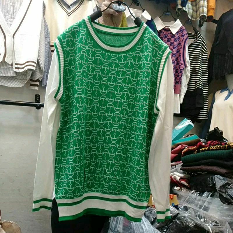 MyVelvet Blouse Rajut payung import premium