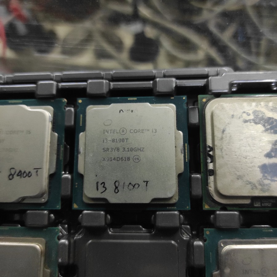 processor intel core i3 8100T Socket 1151 MURAH PROC i3 8100T Gen 8 support H310