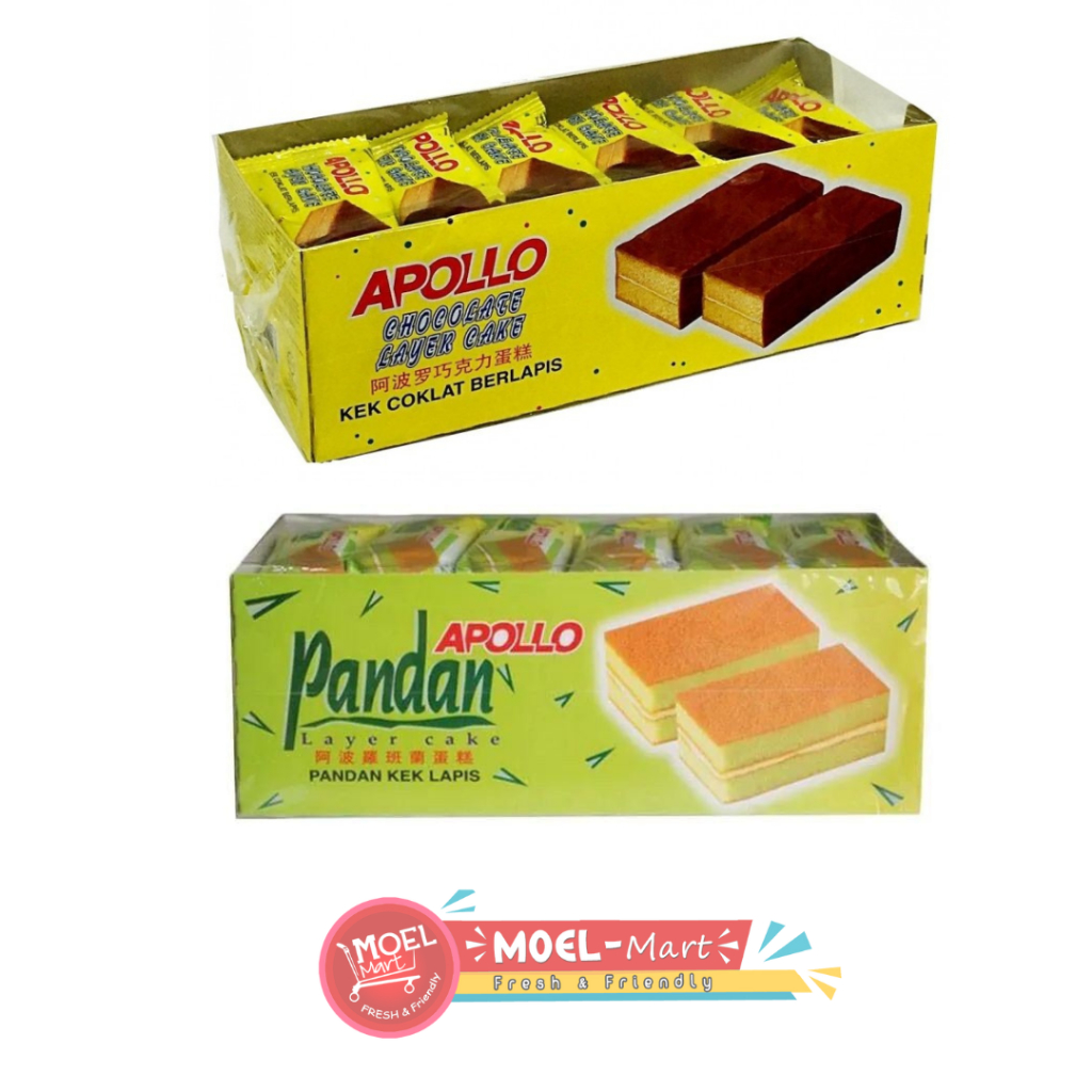 

APOLLO CAKE 24 Pcs x 18GR