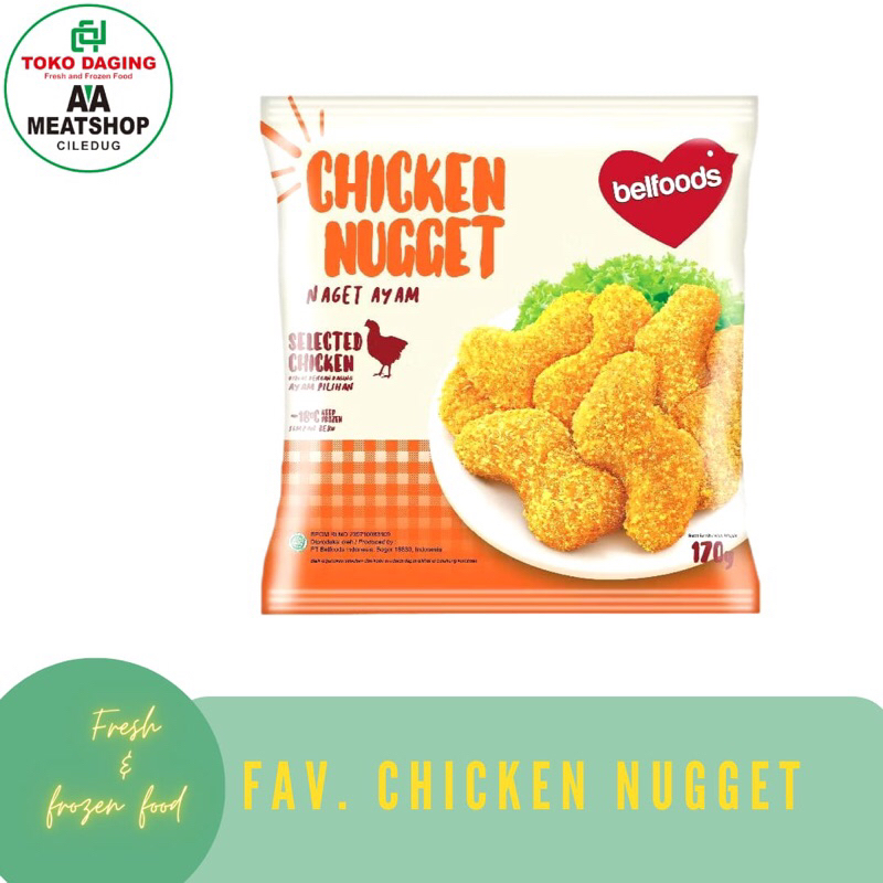 

Bellfoods Chicken Nugget 170gr