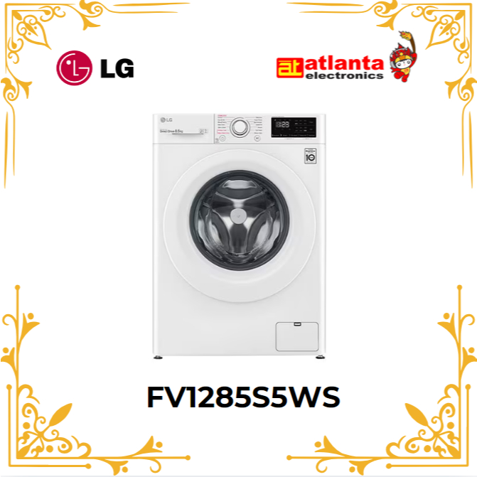 MESIN CUCI LG FRONT LOADING 8,5 KG TYPE FV1285S5WS