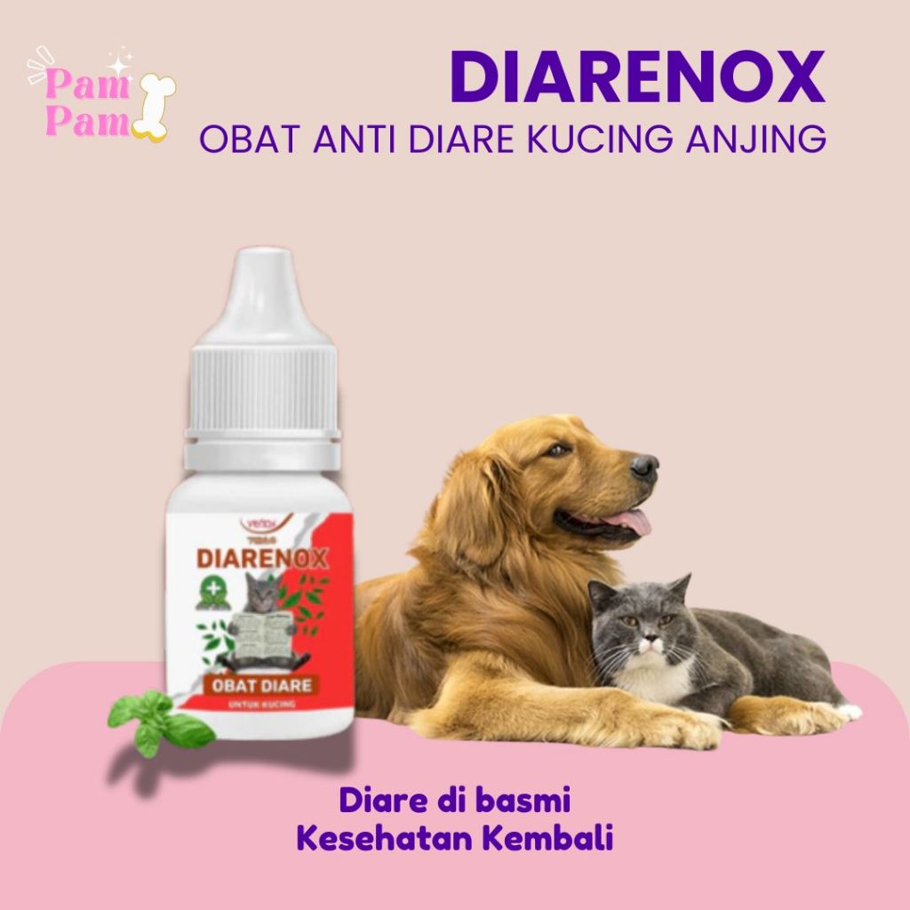 Diarenox Obat Mencret Diare Anak Kucing Obat Diare Anabul Venox Anti Diare Mencret Cat Kitten Adult