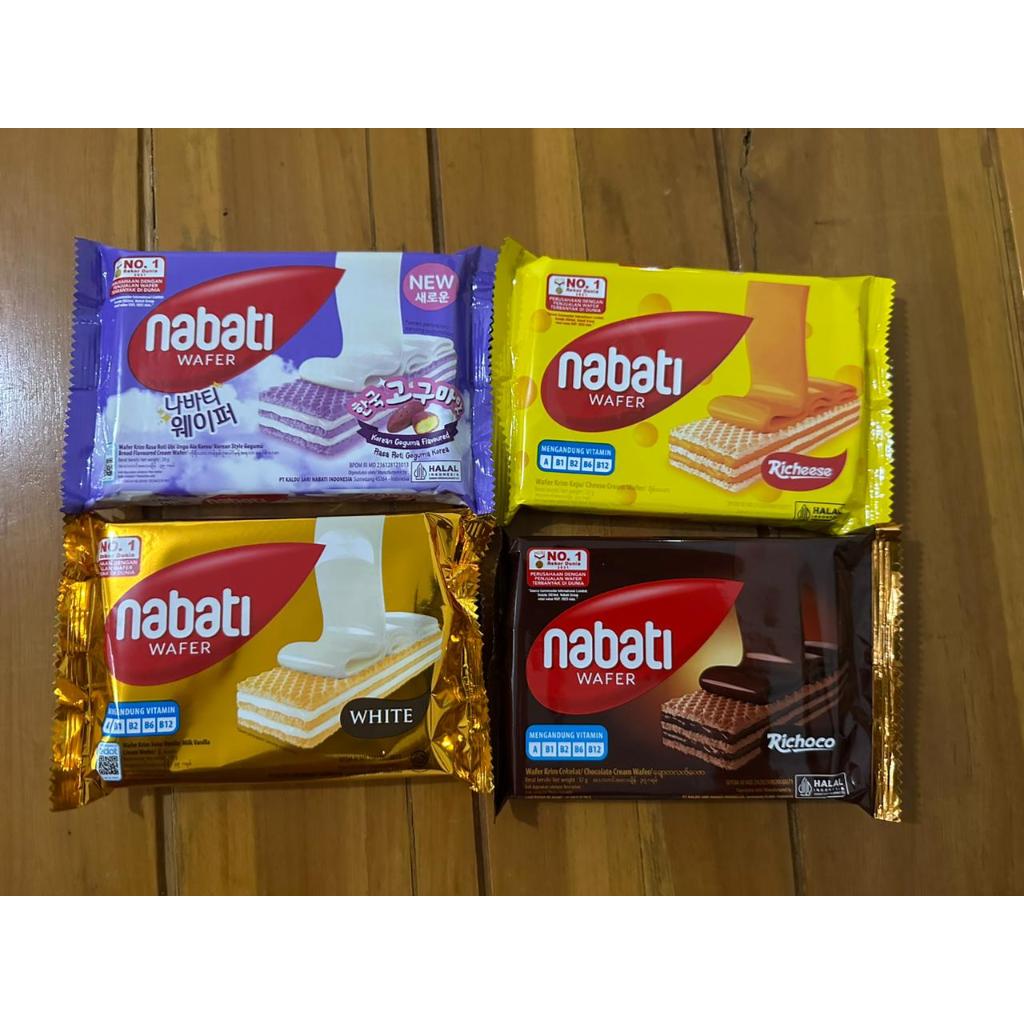 

Nabati Wafer Richeese Richoco Wafer Regular - Netto 37 gr