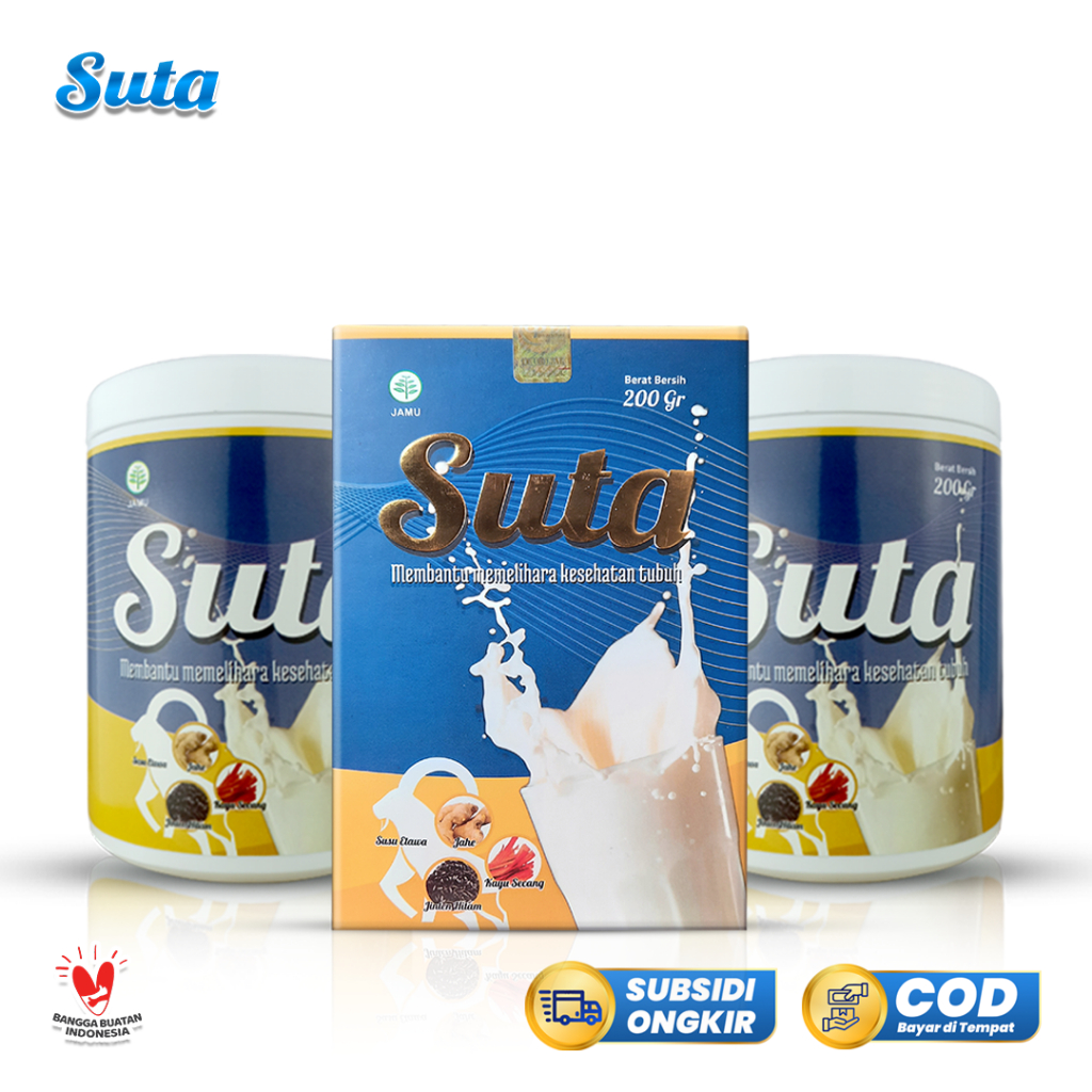 

Suta 1 Box 2 Pot - Susu Kambing Etawa dengan Jahe Merah, Kayu Secang, dan Habbatussauda