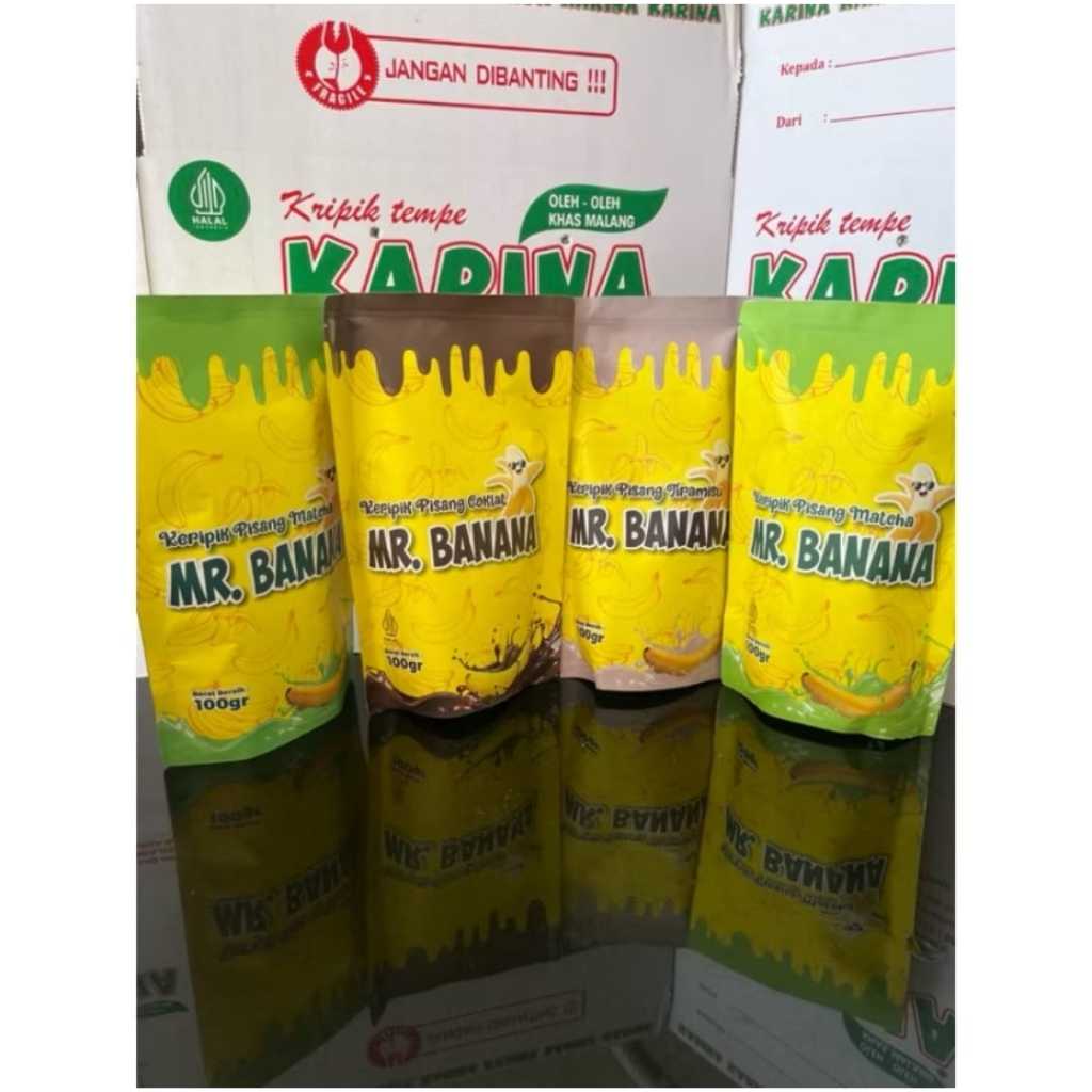 

KERIPIK PISANG Mr. BANANA 100 GRAM