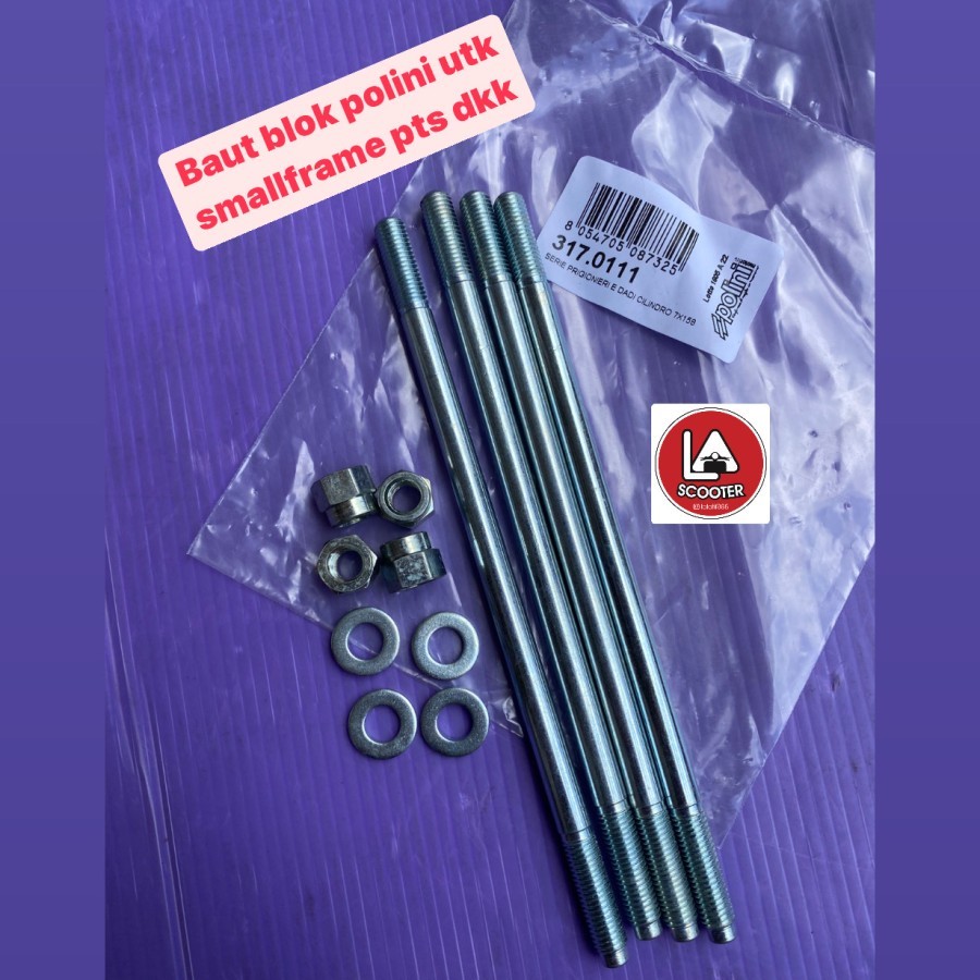 Baut blok Polini utk smallframe pts dkk