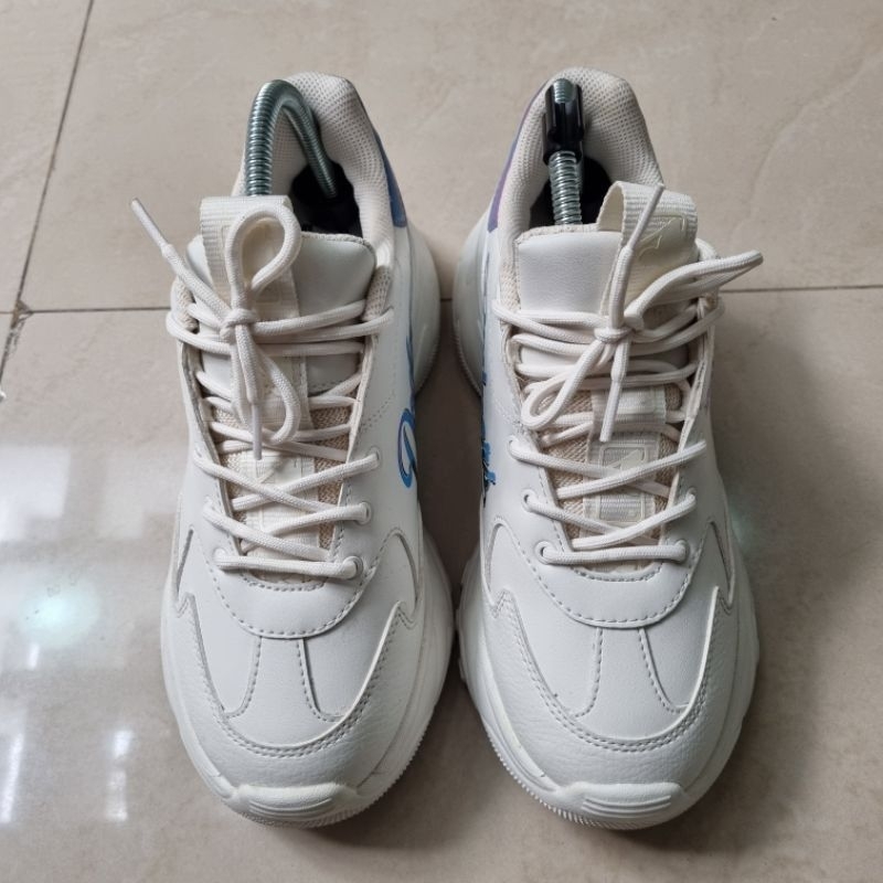 Preloved Shoes MLB Bigball Chunky A Metal LA Dodgers Shoes Sneakers 3ASHBCM3N  - Size 41 / 260mm