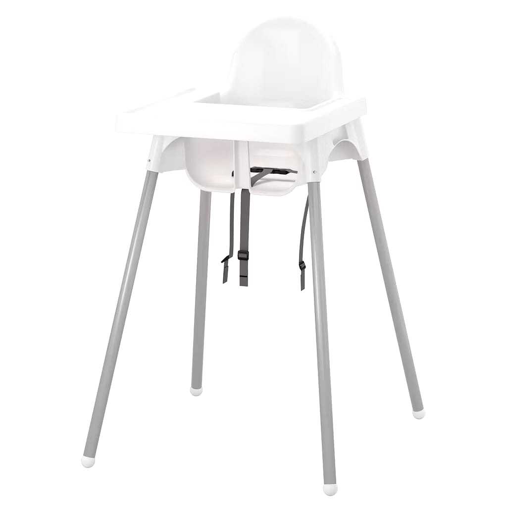 IKEA Kursi Makan Bayi / Baby chair /tempat makan bayi / Antilop High chair dengan tray dan seatbelt 