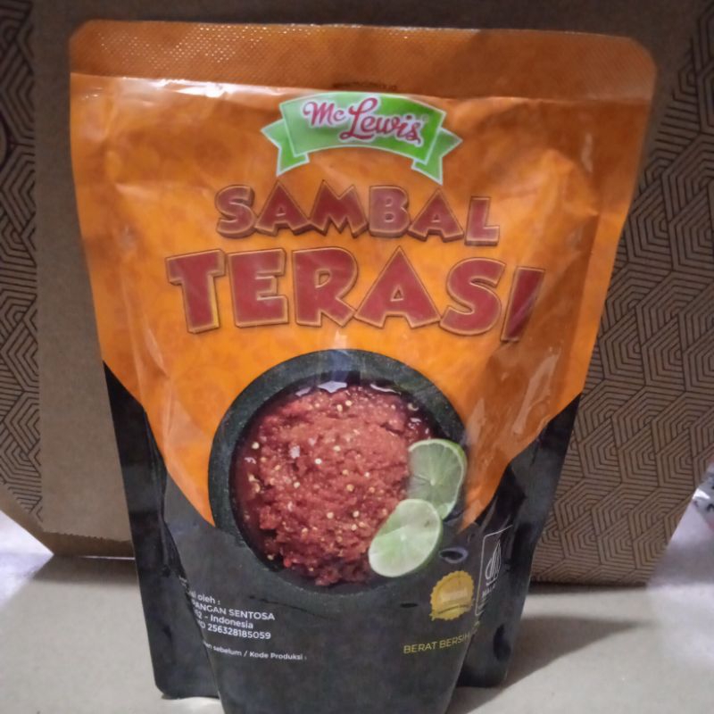 

sambal terasi mc Lewis