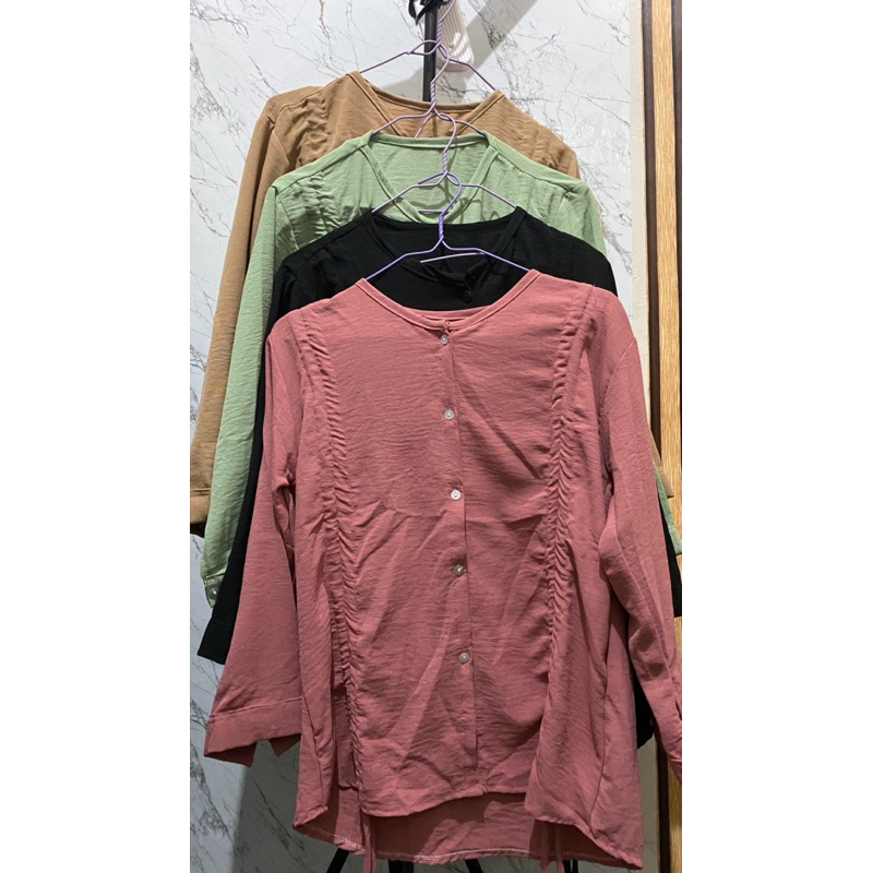 blouse crinkle serut