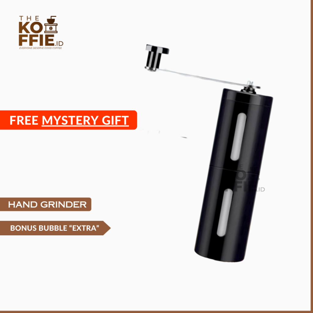 Alat Penggiling Kopi Manual Coffee Grinder - Black Grinder kopi manual cofee gerinder hand grinder g