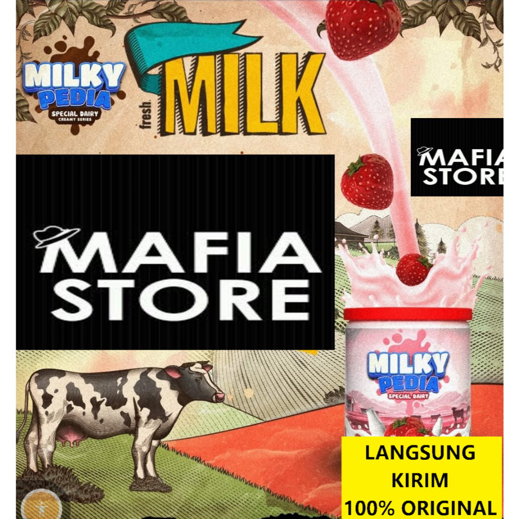

MILKY PEDIA Susu Rekonstitusi berbagai rasa Kemasan mini