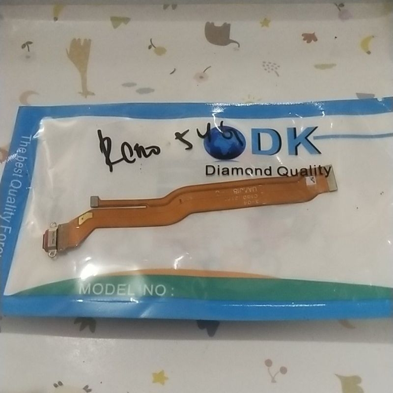 PAPAN CAS KONEKTOR CHARGER PCB OPPO RENO5 4G MIC+CAS IC ORI