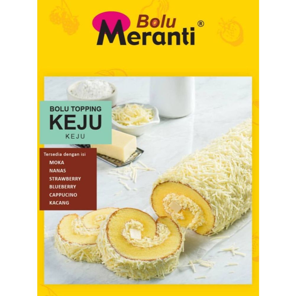 

Bolu Meranti Medan Gulung Topping Keju Termurah