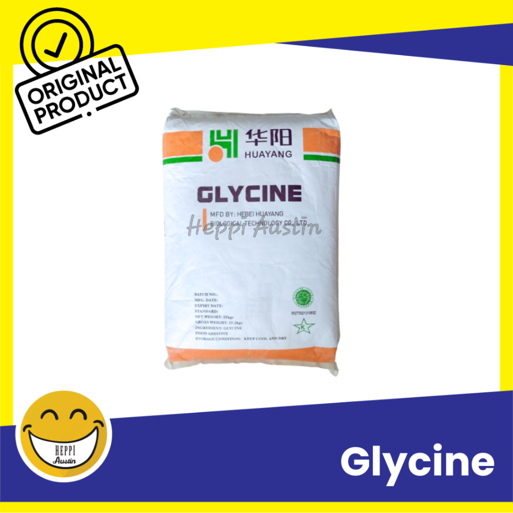 

Glycine Asam Amino Glisin Food Grade 1KG