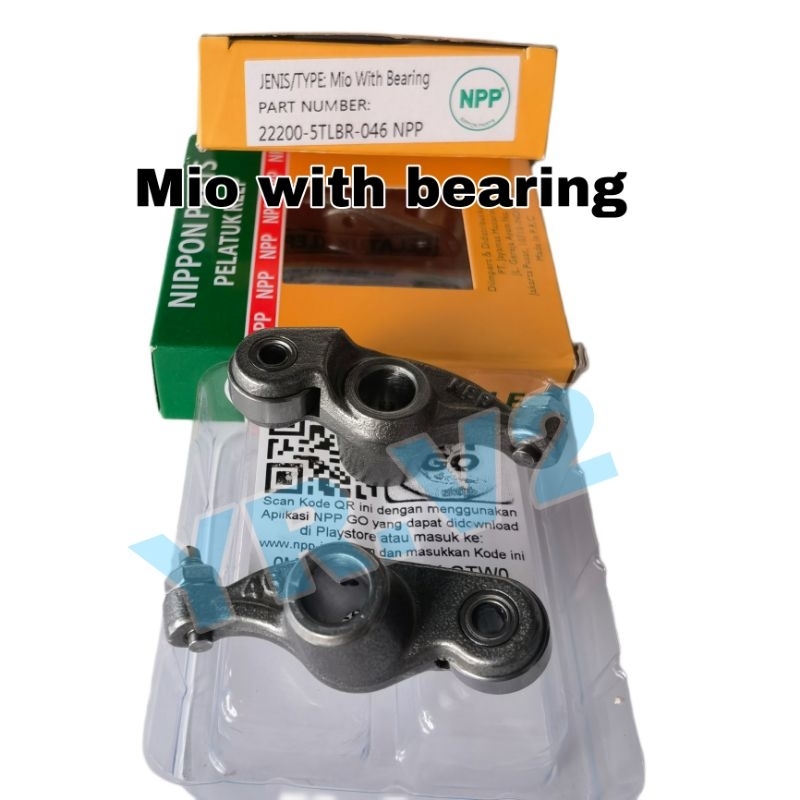Sepatu klep pelatuk klep mio with bearing Ori Npp