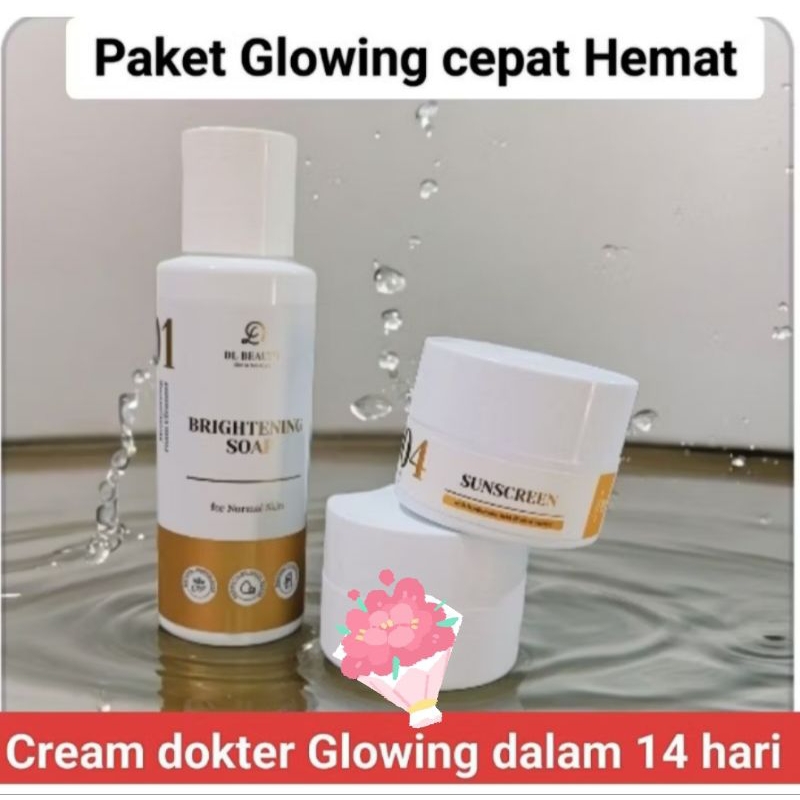 L&N BEAUTY Skin Care paket Glowing cepat BPOM perawatan wajah bpom mencerahkan membuat putih dan glo