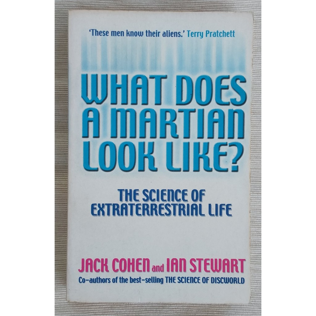 RARE, NON-FICTION ALIENS - What Does A Martian Look Like? The Science of Extraterrestrial Life by Ja
