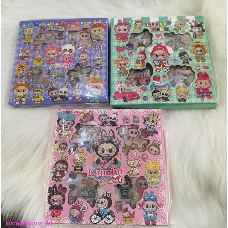

STICKER MOTIF LABUBU ISI 100 PCS MIX / STIKER LABUBU ISI 100 PCS MIX / STICKER LABUBU VIRAL / STIKER LABUBU